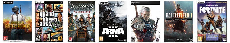 gaming pc games cases