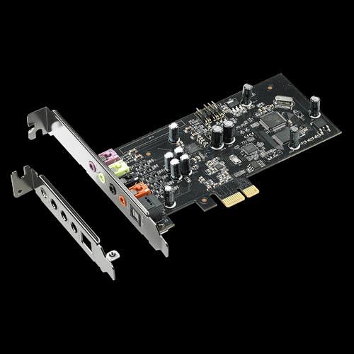 ASUS Xonar SE Internal 5.1 channels PCI-E Sound Card interal mechanics